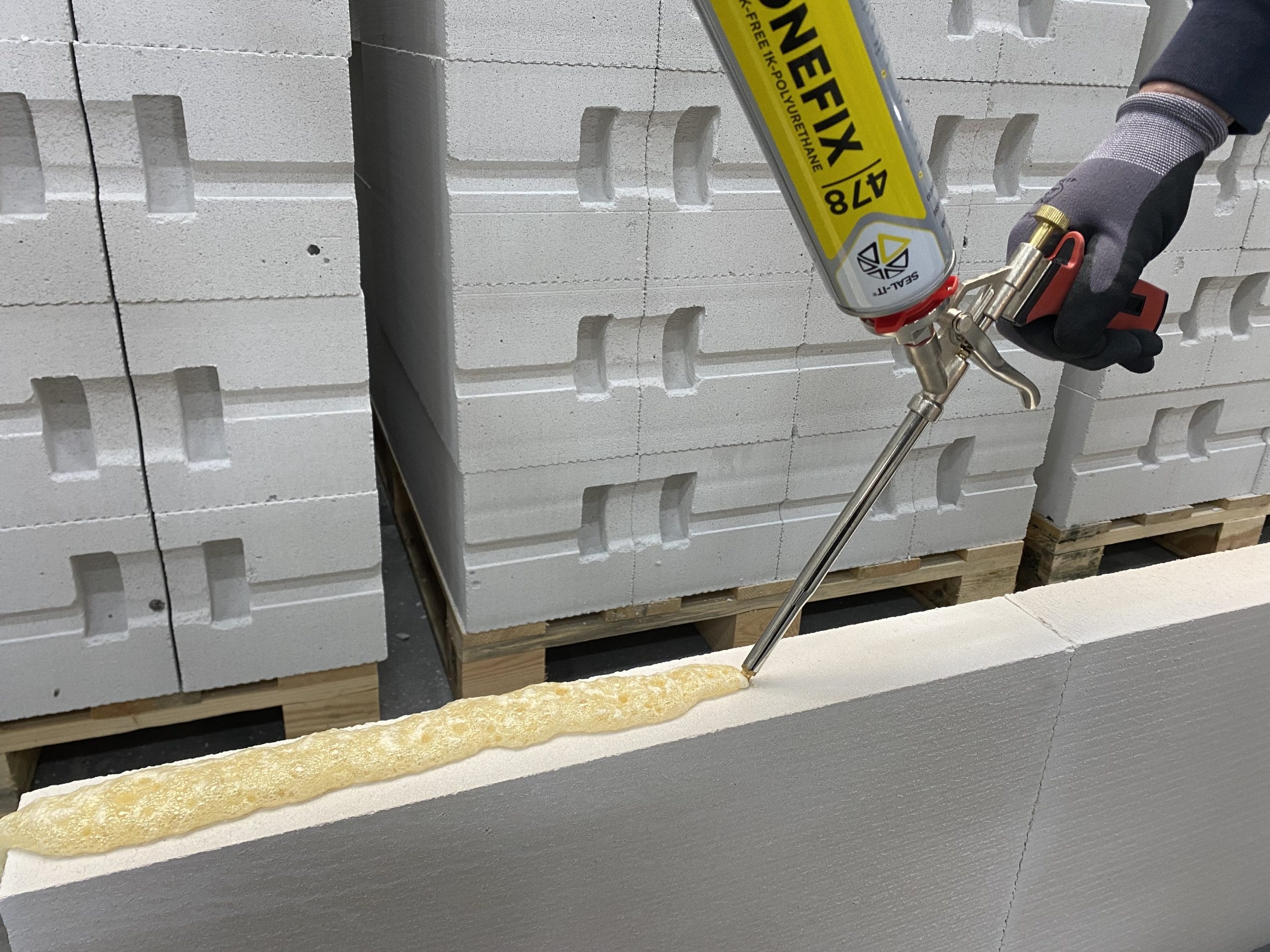 Steen- en Blokkenlijm PU-Stonefix 478