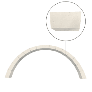 Rond Segment Blok 150mm Diameter 4500mm