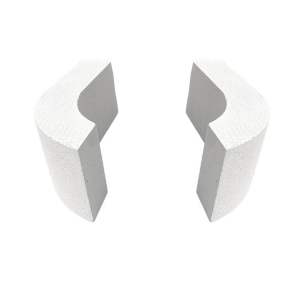 Gebogen Hoek Blok 100mm